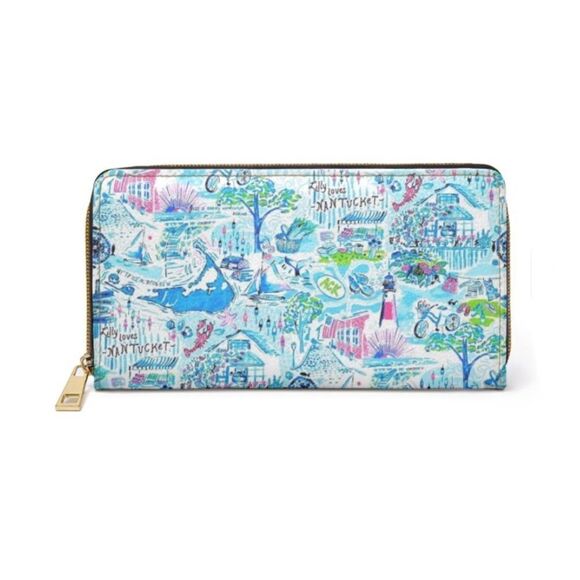 boutique Handbags - Lilly Loves Nantucket Wallet